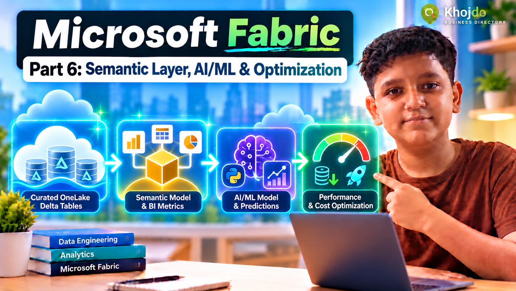 Azure Fabric :: Part 6 — Semantic Layer, AI/ML and Optimization